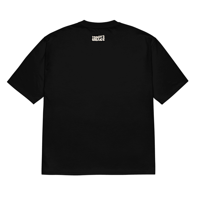 Oversized Saved by Grace T-shirt Front Logo