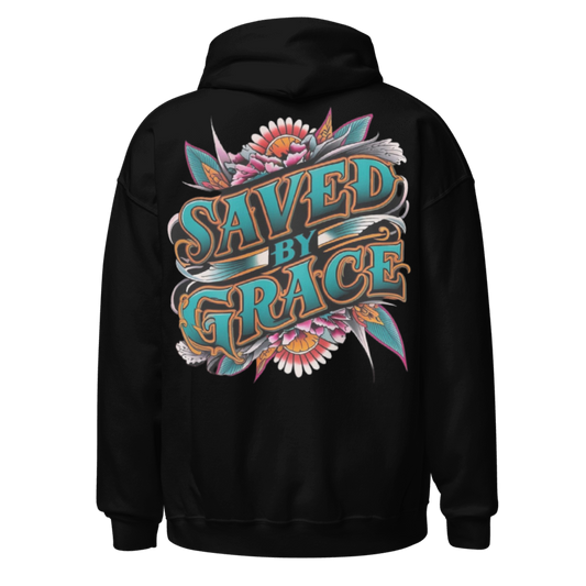 Saved by Grace Colored Hoodie