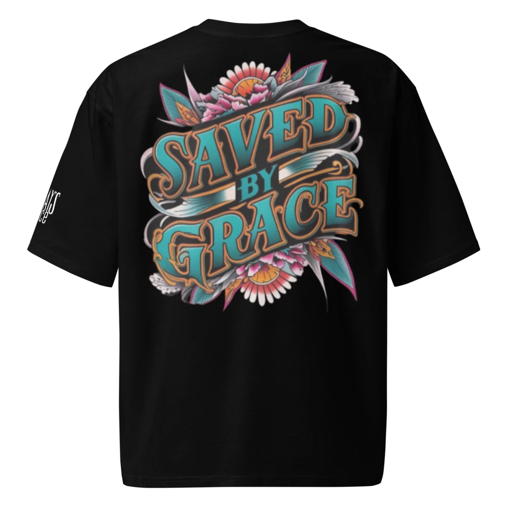 Saved by Grace Oversized Tshirt